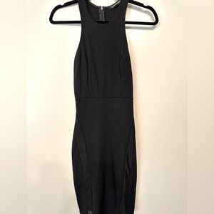 Black mesh cut out dress - sz. Small (Lightly used)